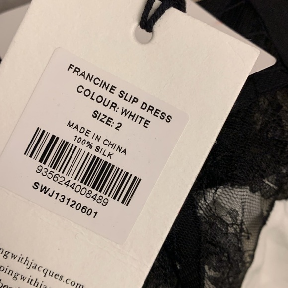 Free people sleeping with Jacques Francine slip dress size 2 new wtags - Picture 4 of 8